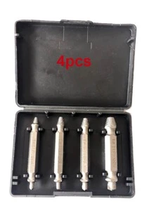 Vỡ Đinh ốc Bộ Đầu đôi Đinh ốc HSS Vỡ Đinh ốc Tốc độ Mũi khoan Công cụ Đối với Vỡ Bolt Để loại bỏ Gia đình Sửa chữa Công cụ - Bạc - Xem 8