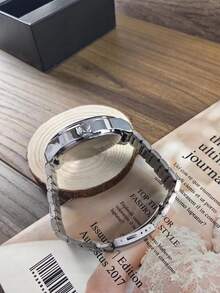 Auténtico Reloj De Pulsera Para Hombre De Negocios De Marca Omya De Moda - Negro - Ver 3