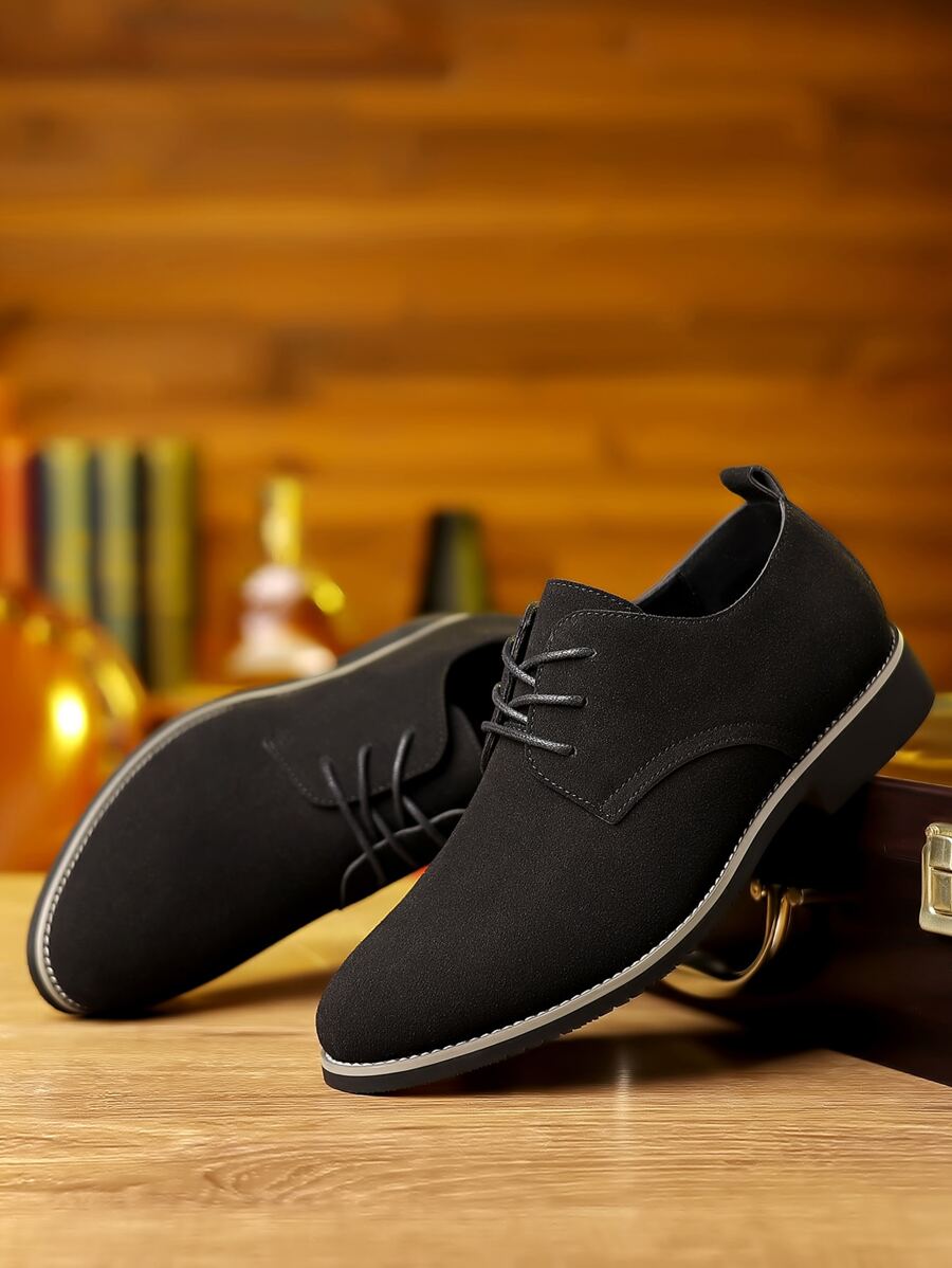 Giày lười da lộn nam, giày da nhiều màu, giày nhung thời trang cỡ lớn cho nam (kích thước lớn hơn)