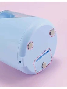 1pc Pink Electric Pencil Sharpener, Battery & Usb Powered, Automatic Sharpening, With Li-ion Battery, Bonus Pencil Lead Included - Pink - View 6