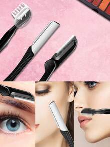 9合1眉毛刷洗成套工具,多用途去角質皮膚護理成套工具,女性,男士,臉部成套工具皮膚護理成套工具 - 黑色 - 查看 6