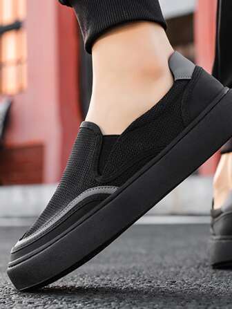 Men's Students' Slip-on Loafers, Driving Shoes, Leisure Shoes, Casual Fishing Flats