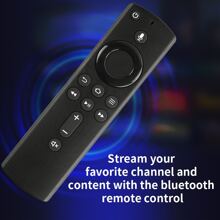 L5b83h語音替換遙控器（第2代）適用於 Fire Tv Stick 4k,第1代 Fire Tv Cube,第2代 Fire Tv Cube,fire Tv Stick 2nd Gen,fire Tv Stick Lite和fire Tv - 黑色 - 查看 4