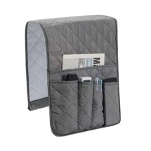 1pc Sofa Armrest Pocket Organizer With 5 Pockets, Remote Control Holder For Sofa Chair, Bedside Storage Rack