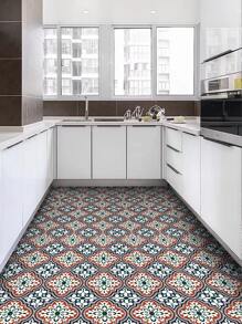 6pcs 20*20cm Self-adhesive Ceramic Tile Sticker - Multicolor - View 3