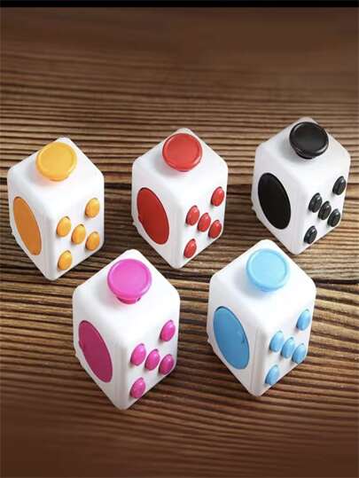 Topus Fidget Toy Cube Cubo Mini Clicker Anti Stress Ansiedade kit 1/2/5 peças