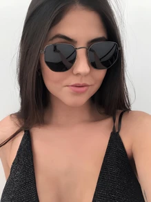 Fashion Glasses - Dark Grey - View 1