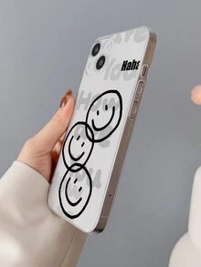 Funda de celular transparente con estampado de dibujos animados - Multicolor - Ver 3