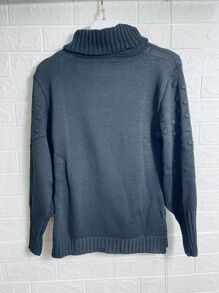 Women Sweaters - 黑色 - 查看 3