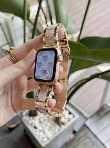 1 件女士表带，树脂运动腕带，时尚表带，兼容 Ultra/SE/Series 11/10/9/8/7/6/5/4/3/2/1、45/49/38/40/41/42/44/46 毫米 - 彩色 - 查看 4