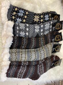 Men Knee High Socks - 彩色 - 查看 1