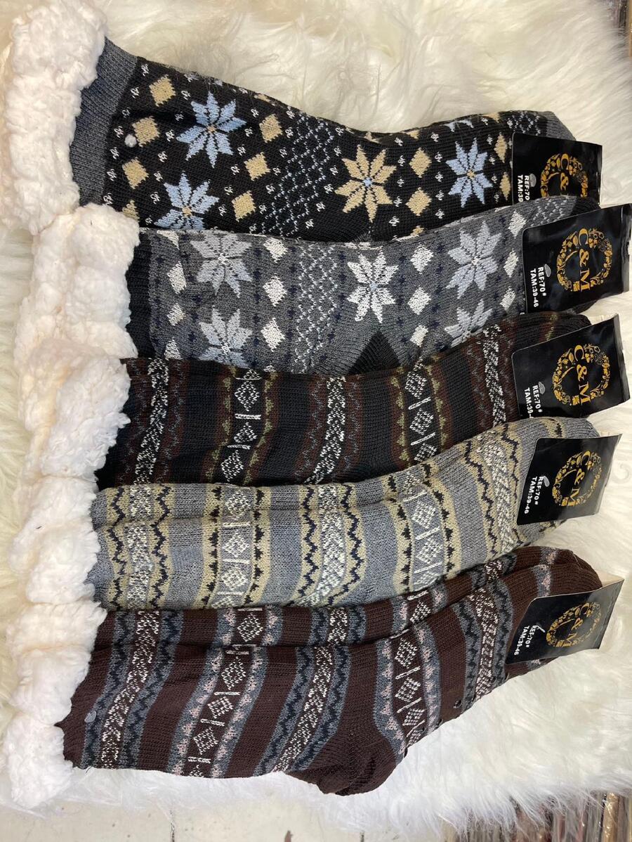Men Knee High Socks - 彩色 - 查看 1