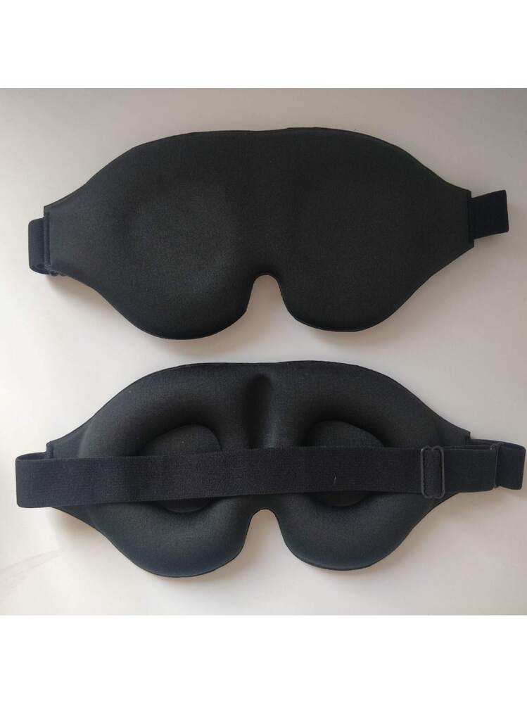 Maschera Per Dormire In Pura Seta Di Gelso, Blackout Totale, Elastico Regolabile - Unisex, Leggera E Traspirante