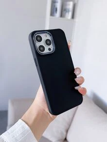 Plain Phone Case - Black - View 2