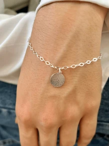 Pulseira Pai Nosso Prata 925 Legitima - Pai Nosso - Visão 1