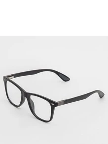 Men Eyeglasses - 黑色 - 查看 1