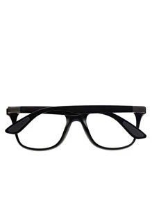 Men Eyeglasses - 黑色 - 查看 3
