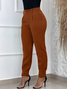 Women Pants - Bronze - View 3