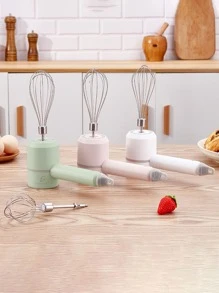 Batidora de Mano Inalámbrica Recargable 3 Velocidades Ajustables - Multicolor - Ver 1