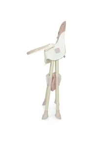 Periquera Silla Alta para Bebés 3 en 1 con Cinturón - Rosa - Ver 5