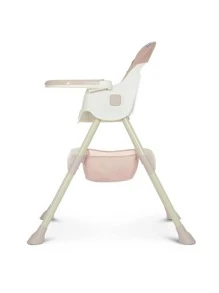 Periquera Silla Alta para Bebés 3 en 1 con Cinturón - Rosa - Ver 4