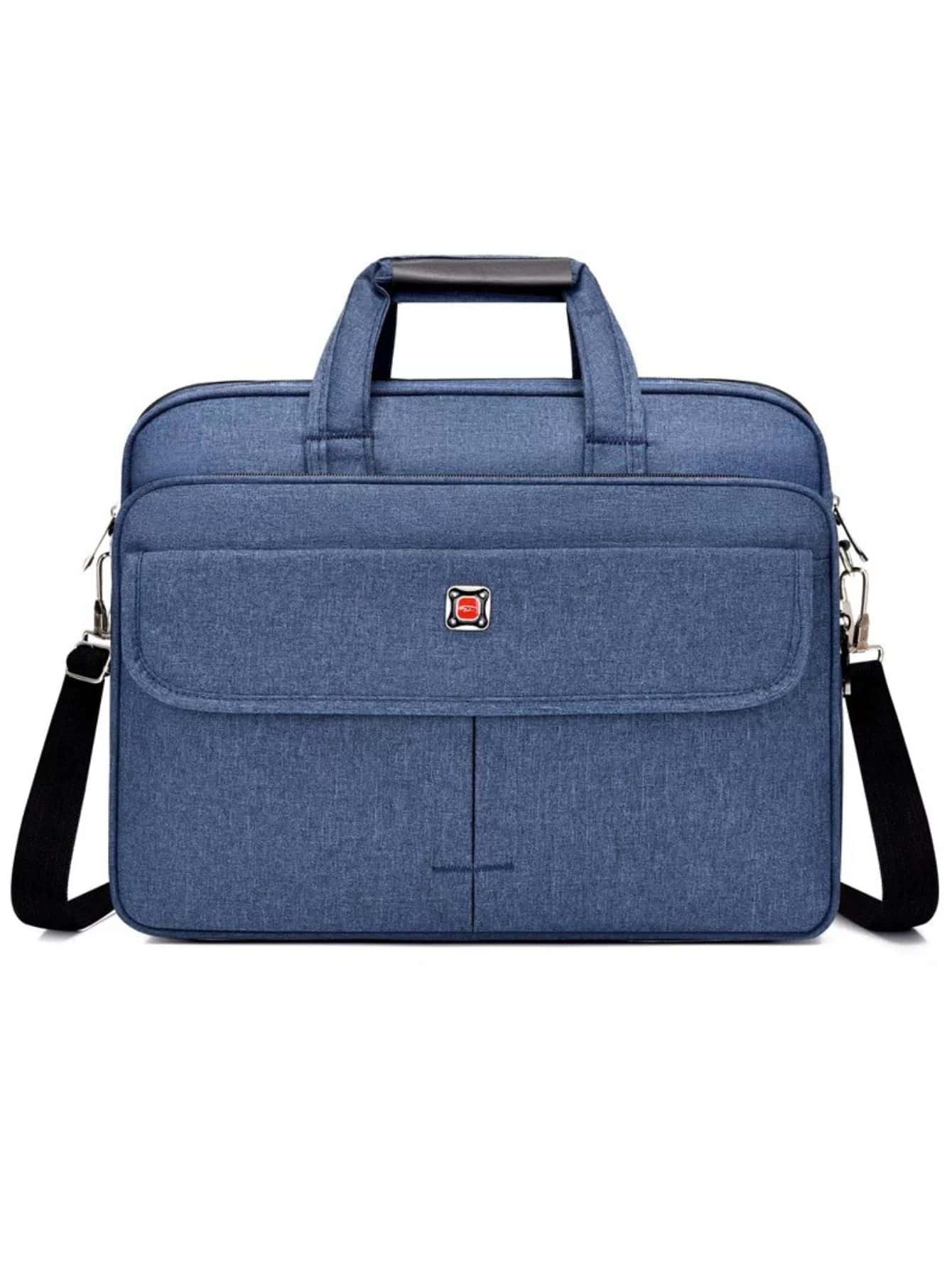Men Briefcase - Blau - Übersicht 1