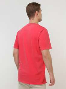 Men T-Shirts - 紅色 - 查看 3