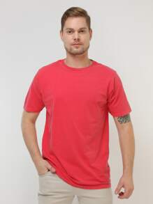 Men T-Shirts - 紅色 - 查看 6