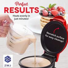 mini waflera lisa tipo hot cakes - Rojo - Ver 3