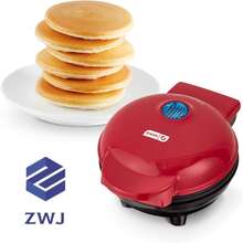 mini waflera lisa tipo hot cakes - Rojo - Ver 4