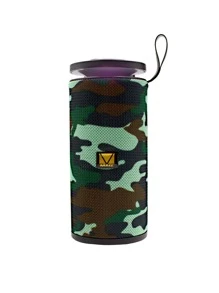 Bocina Bluetooth tipo Cilindro - Rojo - Ver 2