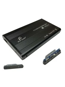 Gabinete Case CON08 para Disco Duro Sata Usb 2.0 ELE-GATE - Multicolor - Ver 1