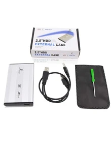 Gabinete Case CON08 para Disco Duro Sata Usb 2.0 ELE-GATE - Multicolor - Ver 2