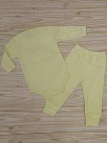 Young Girls Sets - 芥末黃 - 查看 3