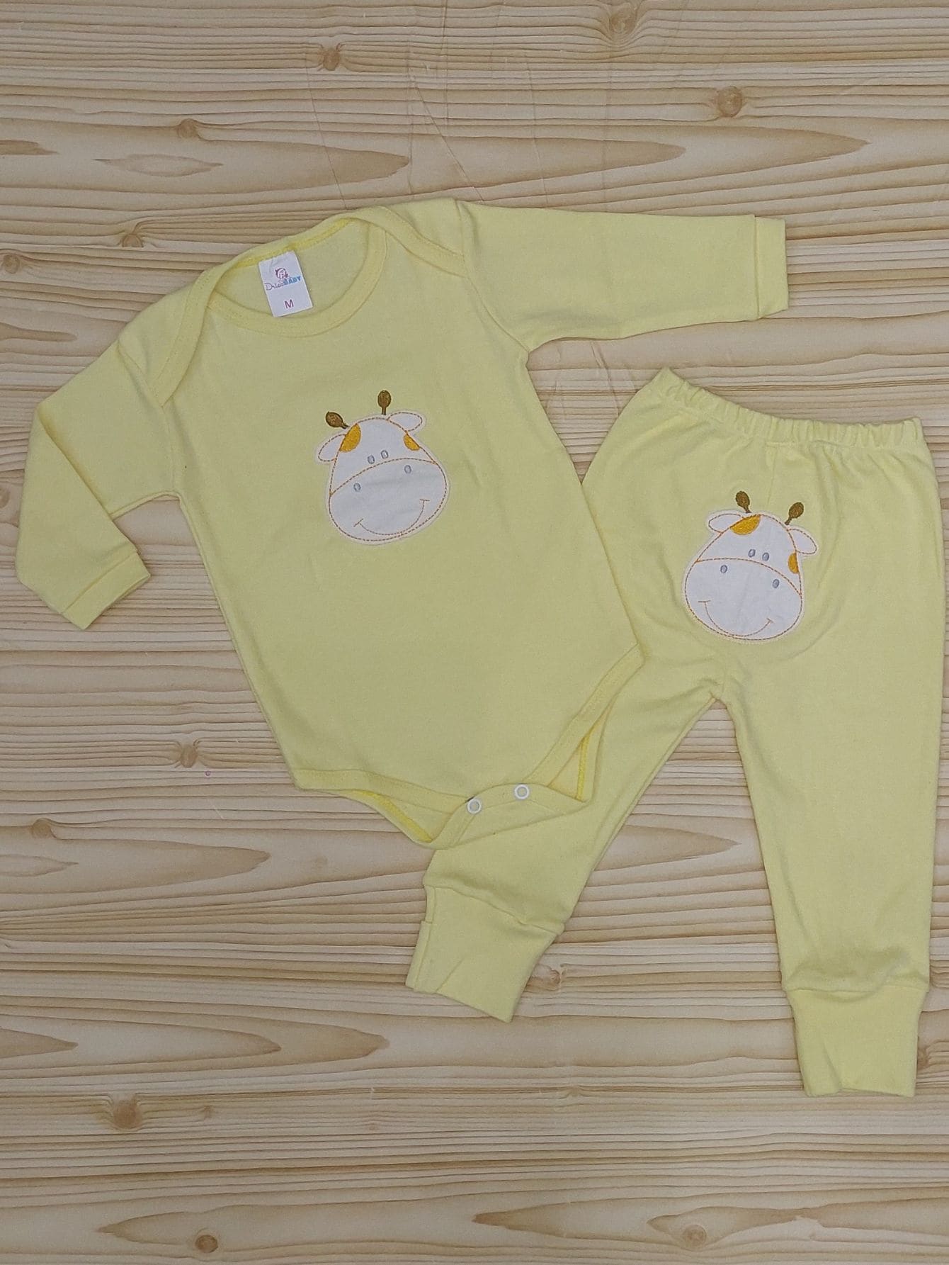 Young Girls Sets - 芥末黃 - 查看 1