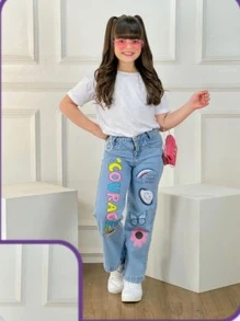 Young Girls Jeans - Rửa trung bình - Xem 1
