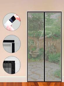 Ele-gate Puerta Mosquitero Magnética Auto sellante Resistente. - Gris - Ver 3