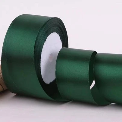 1 Roll 4cm Wide Satin Ribbon, Perfect For Making Hair Bow Decoration, Cake Decoration And Binding In Baking,