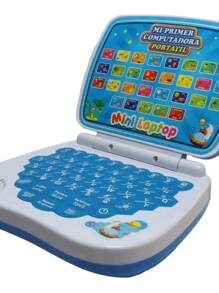 Computadora Juguete Para Niños Laptop Didáctica Interactiva - Albaricoque - Ver 2