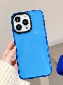 1 个蓝色防摔透明手机壳适用于 16/16Pro/16Plus/16ProMax/15/15Plus/15Pro/15ProMax/14ProMax/14Pro/14Plus/14/13ProMax/13Pro/13/13Mini/SE3/7/8/SE2/12ProMax/12Pro/12/12Mini/11ProMax/11Pro/11/XR/XSMax/X/XS/7P/8P 防水防震防刮 - 彩色 - 查看 1