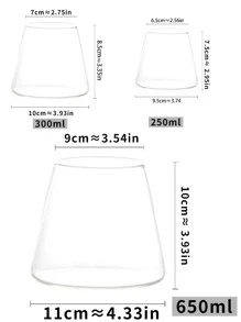 1pc Minimalist Clear Mug Back To School