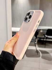 1 个可爱粉色手机壳兼容 Iphone14 Pro Max，防震软 TPU 手机壳兼容 IPhone15 Pro Max，银色闪亮相机保护壳兼容 IPhone13，独立按钮可爱纸盒手机壳兼容 Iphone 11。 - 粉色 - 查看 3