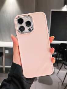 1 个可爱粉色手机壳兼容 Iphone14 Pro Max，防震软 TPU 手机壳兼容 IPhone15 Pro Max，银色闪亮相机保护壳兼容 IPhone13，独立按钮可爱纸盒手机壳兼容 Iphone 11。 - 粉色 - 查看 2