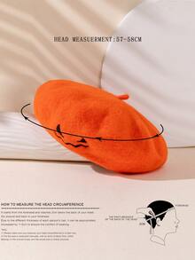 1 Miếng Không giới tính Quả bí ngô Diễn đạt Mũ nồi Mũ Cho Halloween & Ngoài trời Giải trí - trái cam - Xem 4