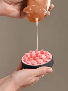 Dụng cụ chà & tắm - Hồng - Xem 2