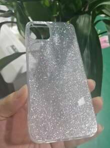 1 件 Imd 艺术双层银色高透明防摔手机壳，适用于 - 銀色 - 查看 7