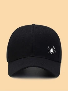 Women Spider Print Baseball Cap Halloween