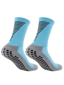 1 Paar Fußball Socken mit rutschfest