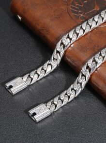 1Pc Phong Cách Punk Cây Nho Vĩnh Cửu Và Celtic Nút Thắt Hoa Văn Bạc Nam Thổ Nhĩ Kỳ Vòng Tay Handmade CHA - toàn hoa - Xem 4