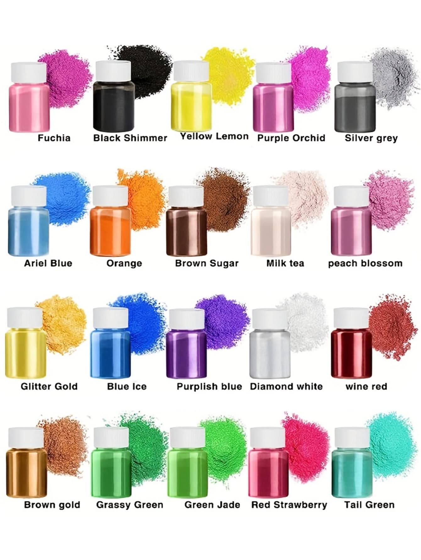 1套裝混色塗料套裝 - 彩色 - 查看 1